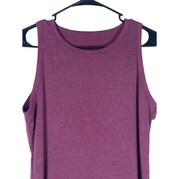 Womens soft tank top size Large Maroon - Picture 2 of 5